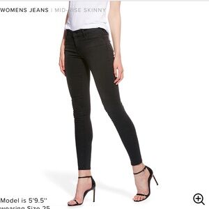 Classic Black Skinny Jeans for Women